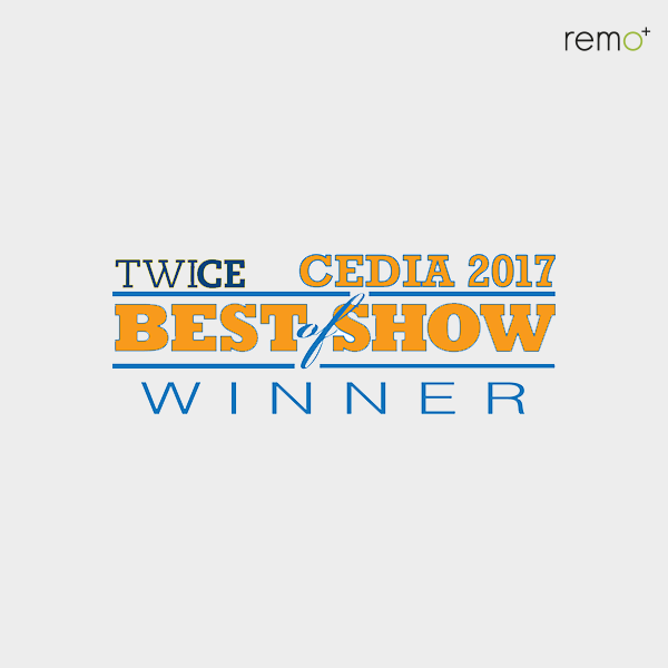CEDIA Best of Show from Twice